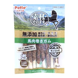 派地奥狗狗训练奖励零食阿根廷牛肉新西兰羊肉蒙古马肉牛皮卷切片