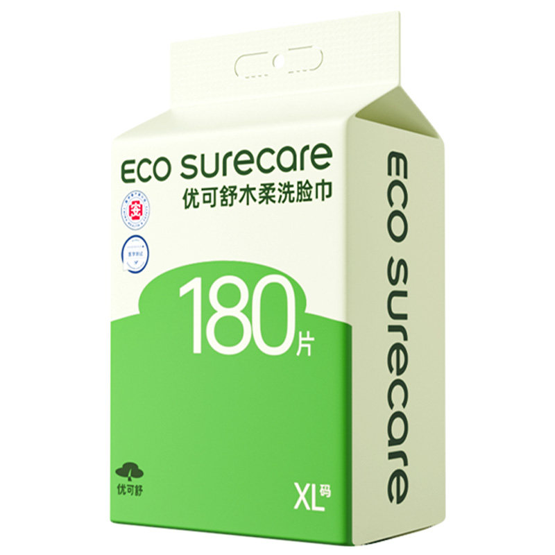 优可舒家庭装悬挂洗脸巾宝宝用