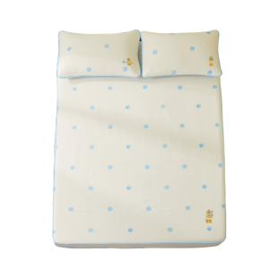 【断码-60】儿童冰丝凉席三件套床笠款空调冰席夏季折叠凉感席子