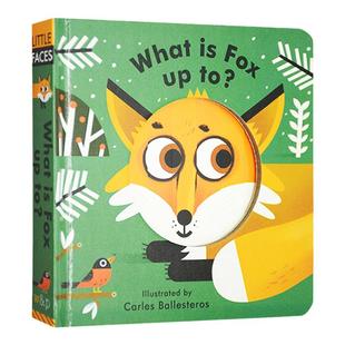 狐狸在干什么 精装立体变景书 英文原版 Little Faces What Is Fox Up To 百变脸谱系列 全英文版 Matthew Morgan进口原版英语书籍