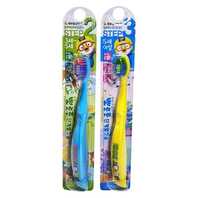 韩国儿童牙刷3到6岁软毛婴幼儿1岁以上宝宝护齿小孩中大童换牙期