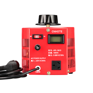 220v家用单相调压器大功率APS-500VA1000W接触式变压器0-300V可调