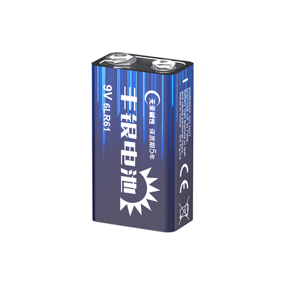 双鹿出品丰银碱性9V电池6LR61