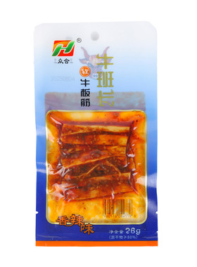 众合牛班长牛板筋牛肉筋休闲零食