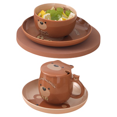 儿童餐具釉下彩可微波送运费险