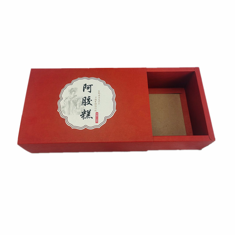纯手工阿胶糕包装盒礼品盒纸盒子1斤装手提袋子250克500g现货包邮