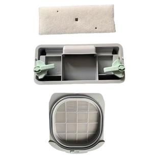 松下原装烘干机过滤棉热泵式烘炉机干衣机过滤网C长方形白色网棉