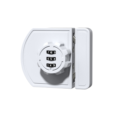 免打孔密码钩锁防盗移门锁卡扣