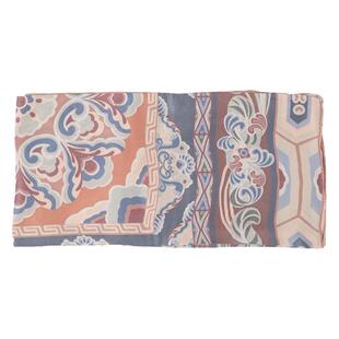 敦煌研究院 团花纹丝巾礼盒 博物馆文创礼品中国风生日礼物送女士