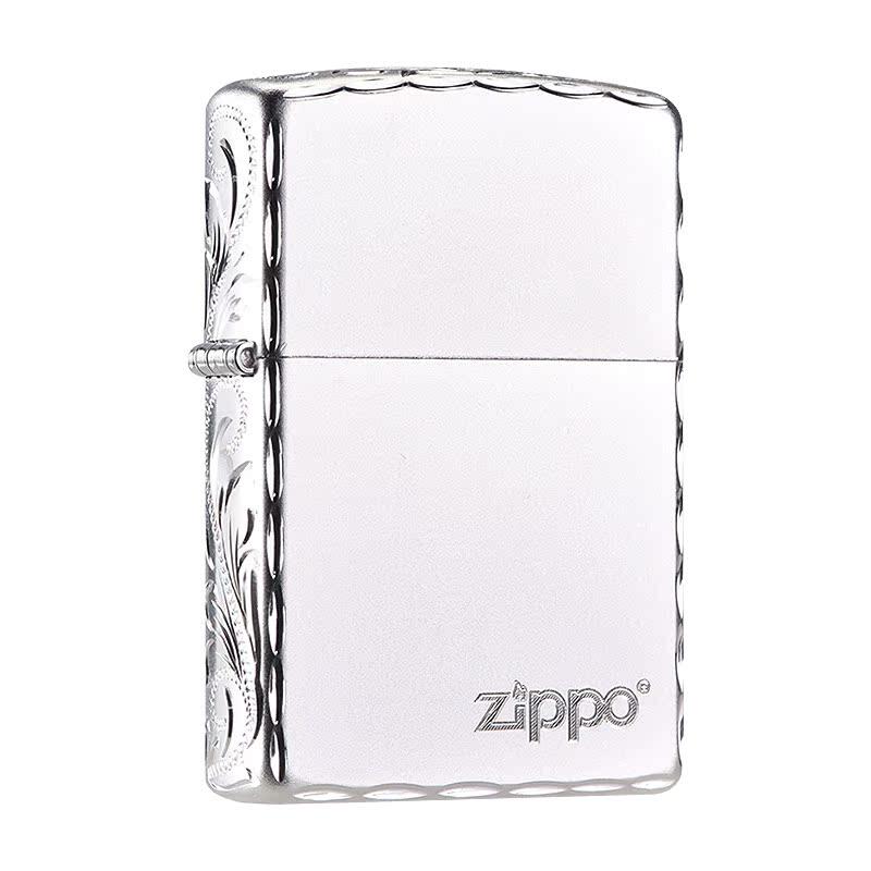 Zippo/之宝精雕镀银打火机定制