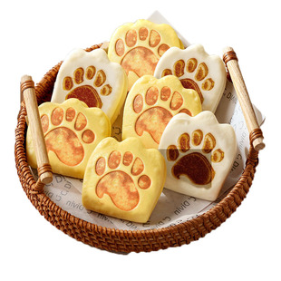 虎扒包儿童包点早餐半成品营养学生吃加热即食荷叶饼皮牛乳面点熊