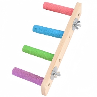 鹦鹉专用磨牙棒互动云梯木梯