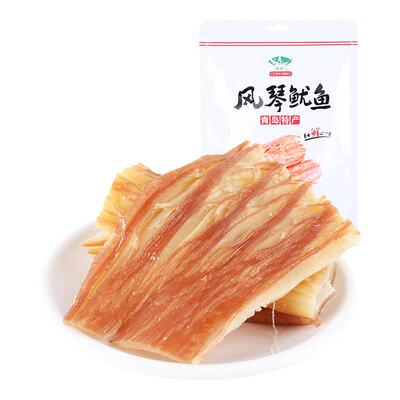 海边人风琴铁板手撕鱿鱼即食青岛