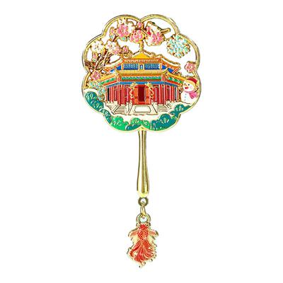 沈阳故宫文创大政殿金属冰箱贴磁吸冰箱装饰城市景点旅游纪念品