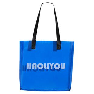 韩版果冻透明包防水手提袋网红大容量干湿分离游泳包泳衣收纳包袋