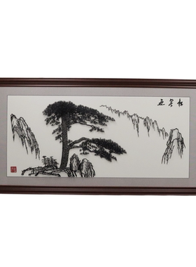 铁画芜湖实木边框黄山合肥