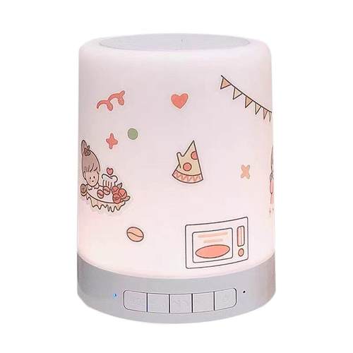 音响蓝牙拍拍灯超大音量语音智能音响七彩炫酷氛围夜灯便携低音炮