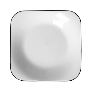 6个方盘18元盘子菜盘家用釉下彩陶瓷餐盘创意早餐盘水果盘北欧风