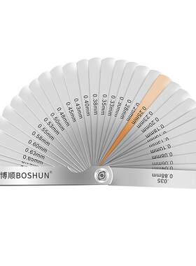 弹簧钢高精度间隙尺塞尺博顺