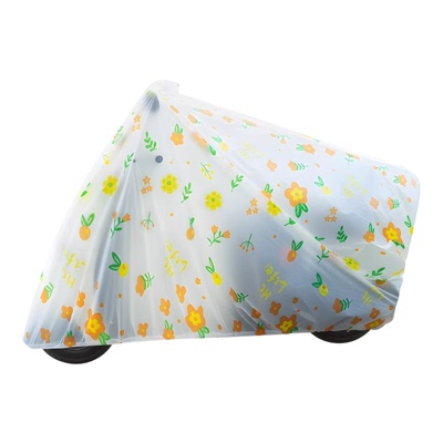 防雨电动车车罩透明防水防尘耐脏