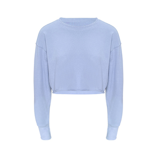 kk fitness宽松瑜伽上衣外套长袖秋季跑步健身T恤新款运动卫衣女