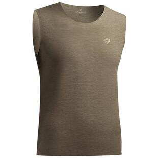 梦特娇青少年儿童羊绒蚕丝德绒无痕保暖背心男大童加绒无袖上衣女