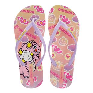 hotmarzz/黑玛新品卡通外穿休闲防滑柔软舒适耐磨人字拖鞋女童款