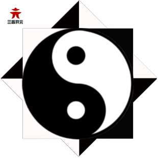 三晋开元风筝八卦2024新款伞布树脂杆抗大风成人易飞大人专用