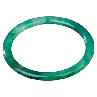 七彩云南非洲翠手镯叮当镯美人环天然玉石手环飘花细镯子平替手饰