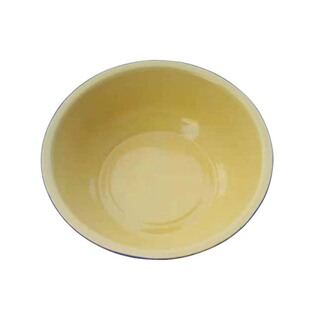 老式加厚纯色搪瓷盆和面洗菜素盆洗脸盆泡脚洋瓷铁盆可明火加热