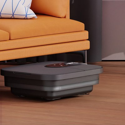 志高新款折叠式泡脚桶洗脚盆 恒温加热 家用全自动按摩足浴盆