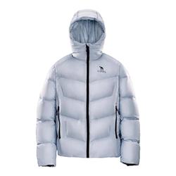 骆驼羽神鹅绒羽绒服加厚面包服