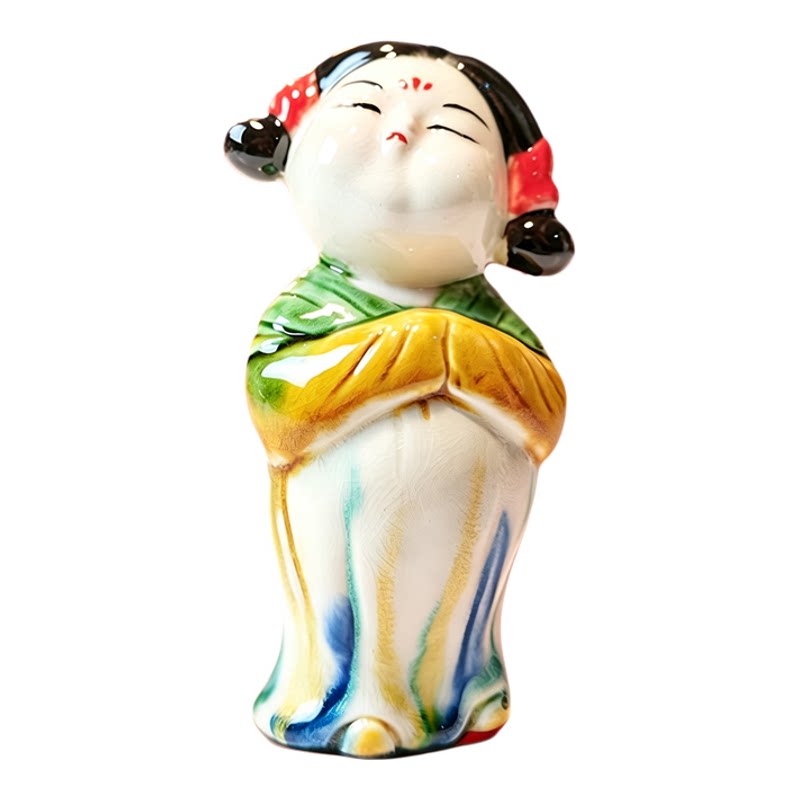 洛阳文创陶瓷治愈手办Q版唐小妞