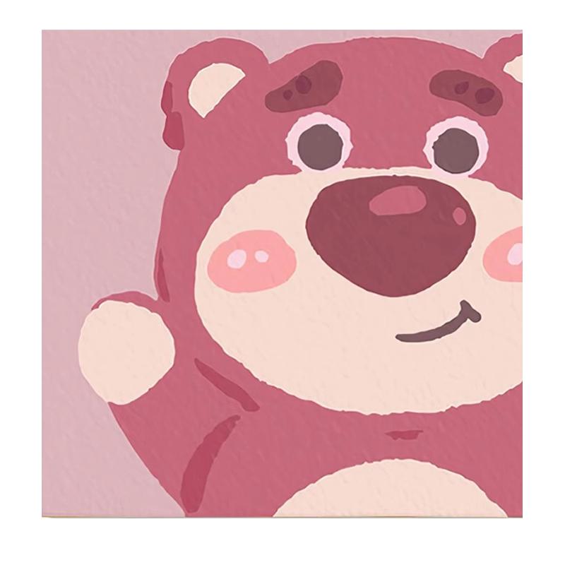 数字油画diy儿童卡通简单油彩画
