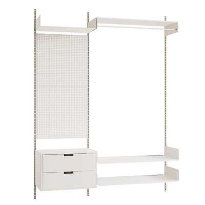 TOYA开放式衣帽架洞洞板挂衣架