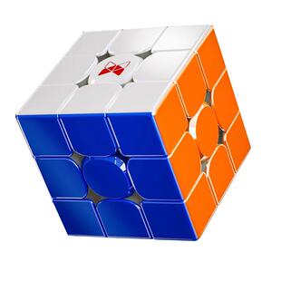 奇艺风三代UV钻面三阶魔方XMD磁力魔方块益智玩具格3顺滑比赛专用