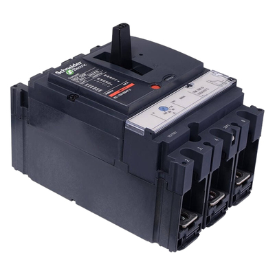 原装正品施耐德NSX塑壳断路器NSX100F100A25A63A4P3P空气开关包邮