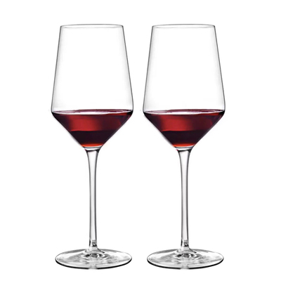 红酒杯套装家用6只装大号水晶葡萄酒醒酒器欧式玻璃2个一对高脚杯
