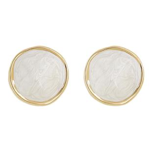 【辛芷蕾同款】RC Retro Chic意大利复古时尚首饰 波纹耳环女轻奢