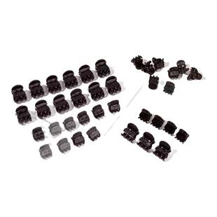 黑色迷你刘海夹公主头小抓夹女高级感2026新款侧边碎发夹发卡头饰