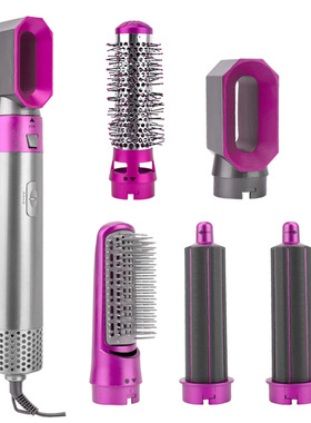 5in1curlingironcombhair