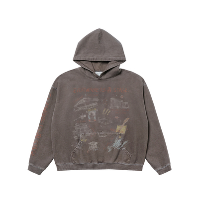 mocuishle（MCSL）「四面台」连帽卫衣 Stage Hoodie