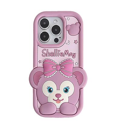 蝴蝶结雪莉玫适用苹果16手机壳