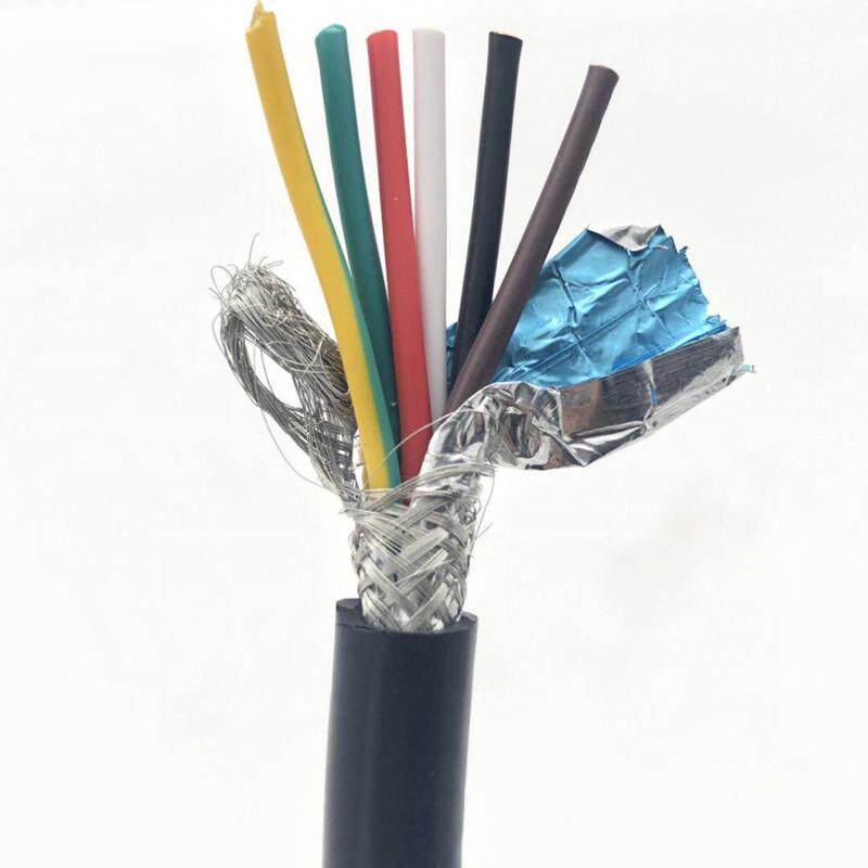 屏蔽电缆RVVP10芯12芯0.5平14芯0.75平方16芯20芯0.3信号线电源线