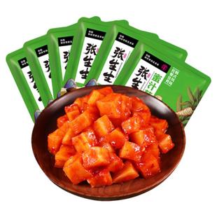 张生生萝卜块韩国泡菜正宗风味蜜汁酸辣萝卜干下饭咸菜200g*6包邮
