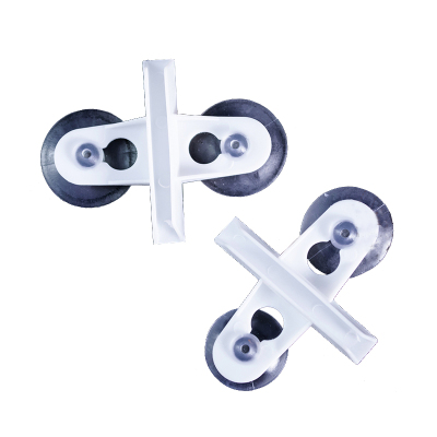 鱼缸隔板吸盘固定格子玻璃