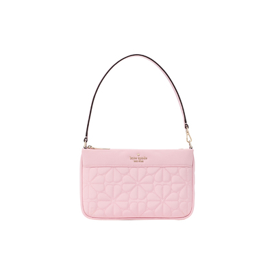 katespade老花绗缝单肩腋下包女