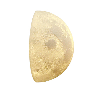 充电磁吸月球灯半圆半球形壁灯玄关过道楼梯背景墙免布线感应夜灯