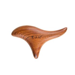 梵沐记三角雀按摩梳头部经络梳木梳养生脸部足底按摩檀木梳子礼盒