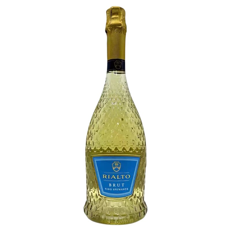 意大利进口RIALTO普罗塞克起泡酒莫斯卡托桃红葡萄酒750mL葡萄酒